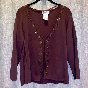 ❤️WOMENS R&K cardigan size 18